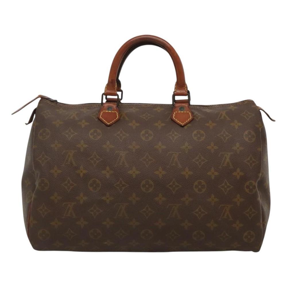 LOUIS VUITTON Monogram Speedy 35 Hand Bag Vintage M41524 LV Auth bs25023 - Picture 2 of 16